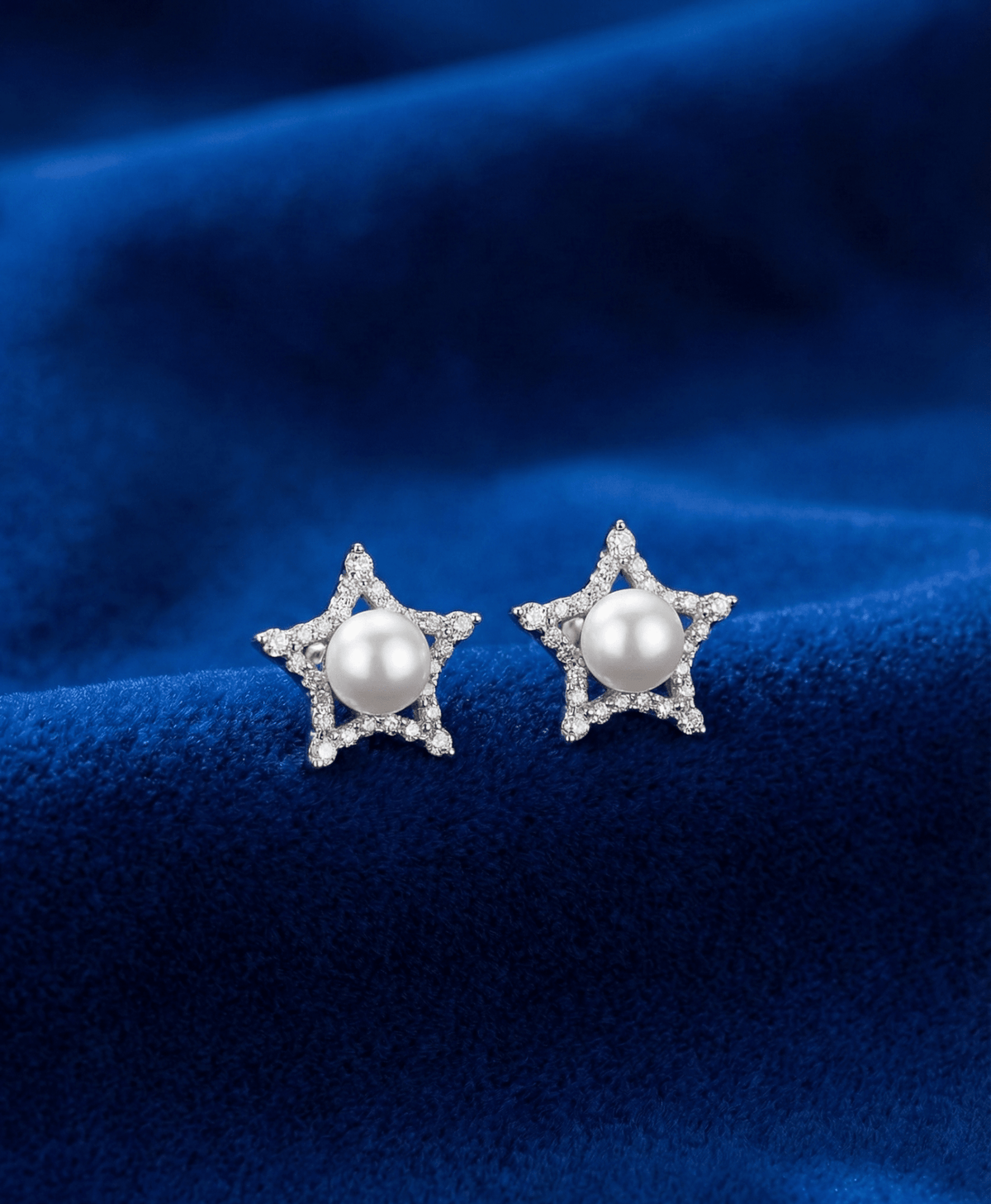 Silver Diamond Sky Earrings | RVE-03