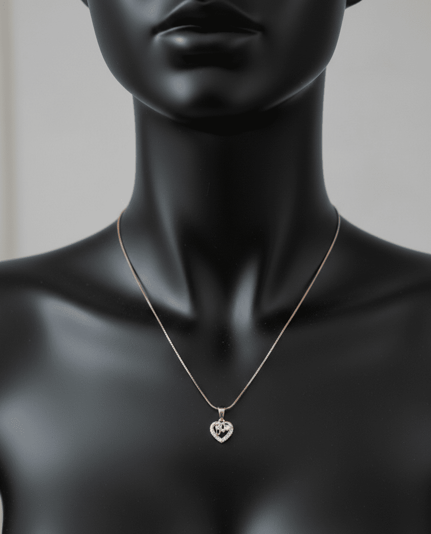 Silver Diamond Solstice Pendant | RG-29