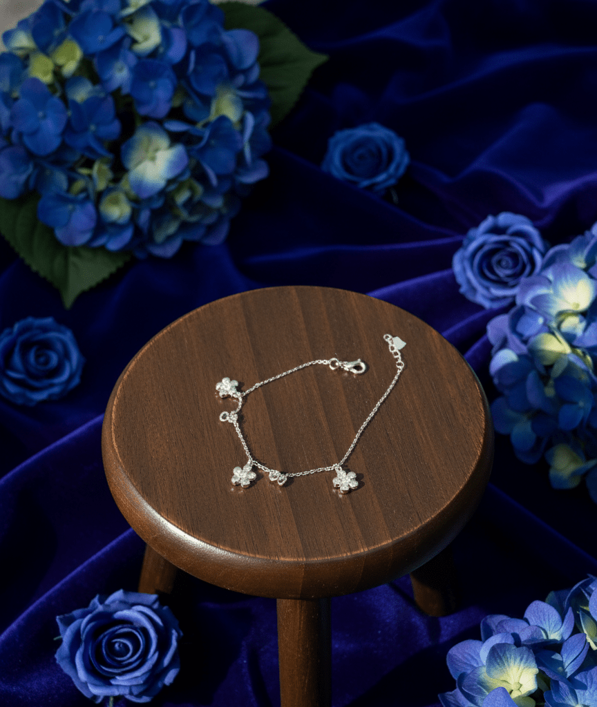 Silver Elara Link Bracelet | RVB-22