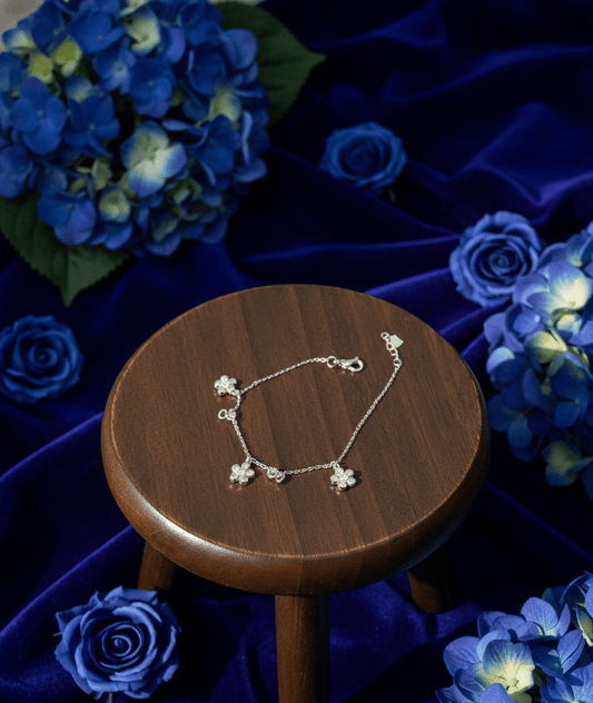 Silver Elara Link Bracelet | RVB-22