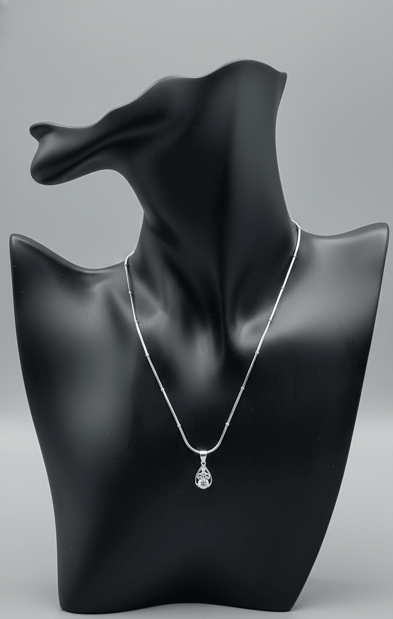 Silver Eternal Form Pendant | RP-29