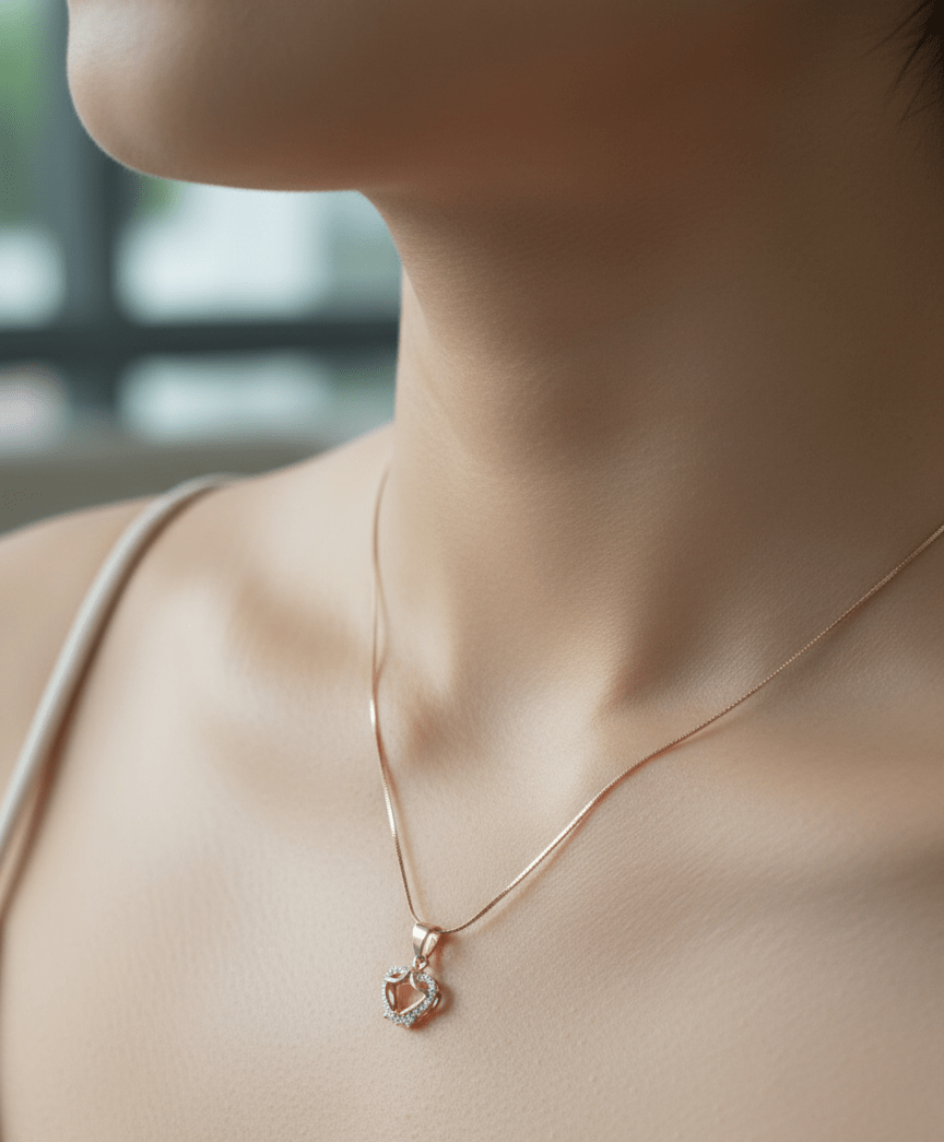 Silver Ethereon Charm Pendant | RG-48