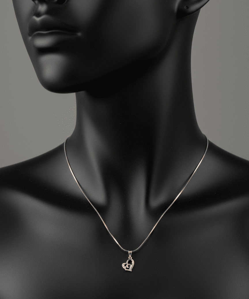 Silver Florique Aura Pendant | RG-52