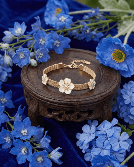 Rose Gold Meadow Bracelet | RVB14