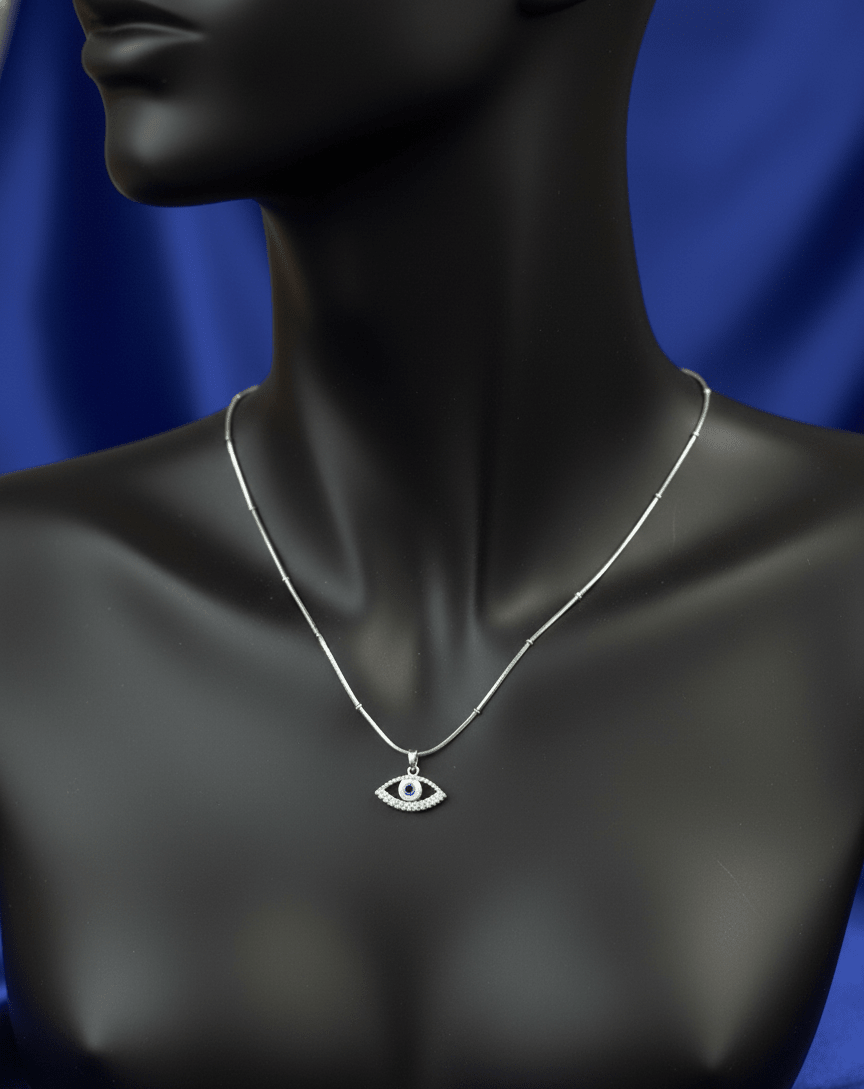 Silver Grace Halo Evil Eye |RV-7