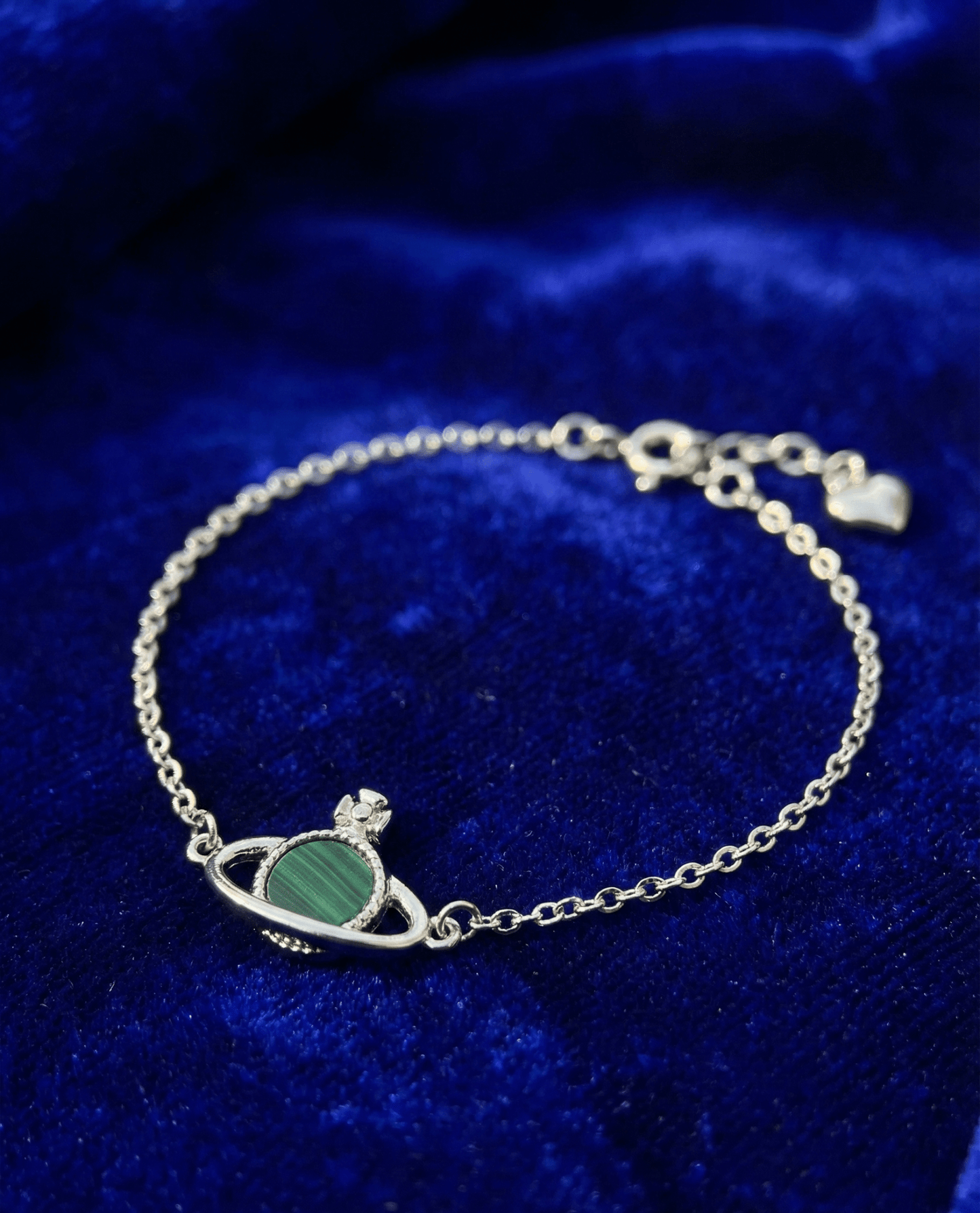 Silver Green Dream Queen Bracelet | RVB29