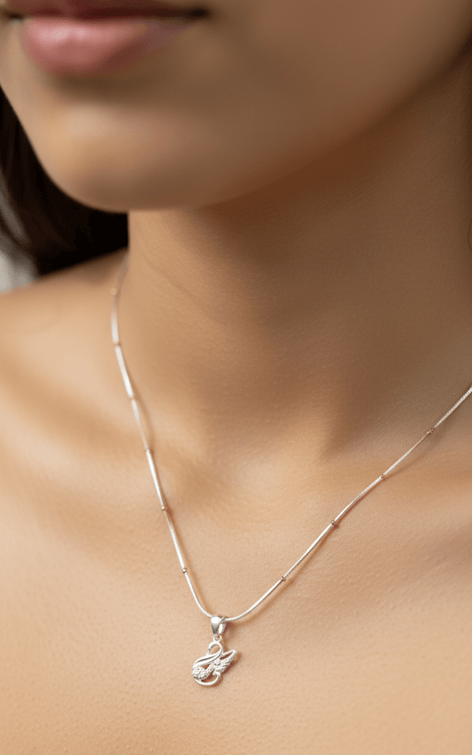 Silver Luminance Heirloom Pendant | RP-24