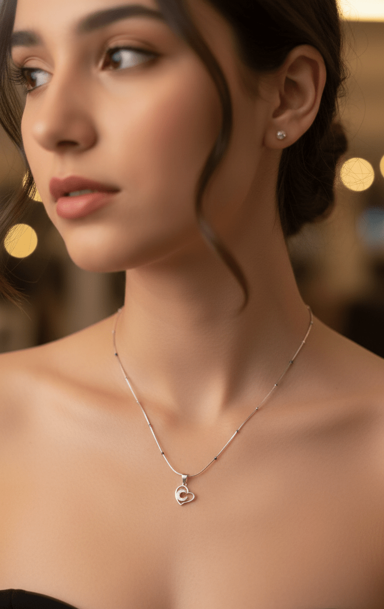 Silver Lunaris Heirloom Pendant | RP-3