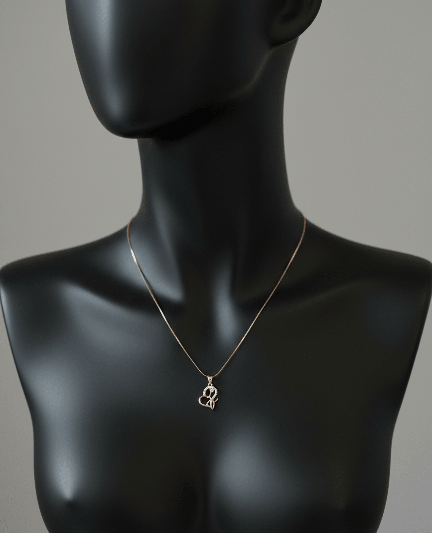 Silver Moonflare Grace Pendant | RG-37