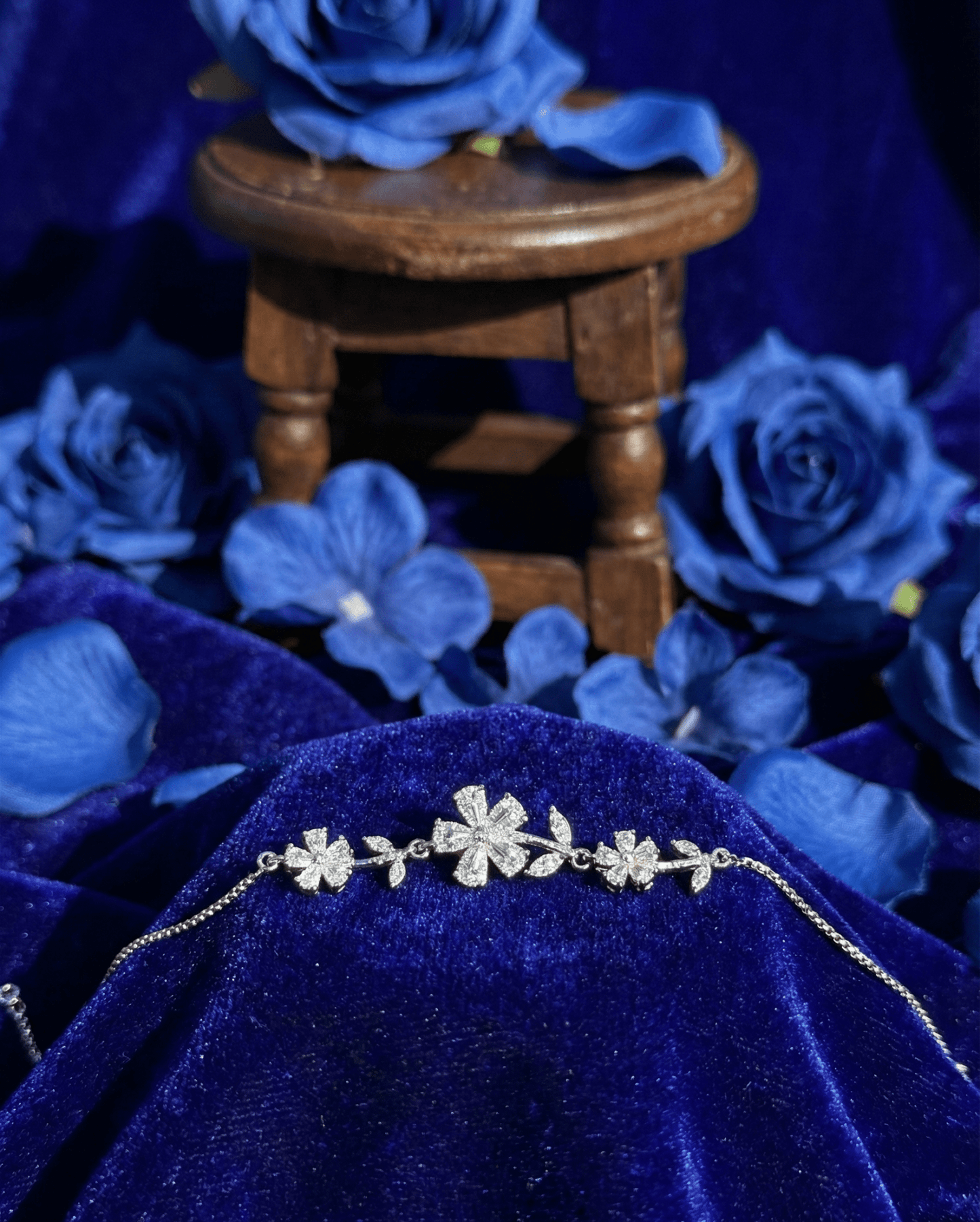 Silver Moonveil Luxe Bracelet|RVB-43