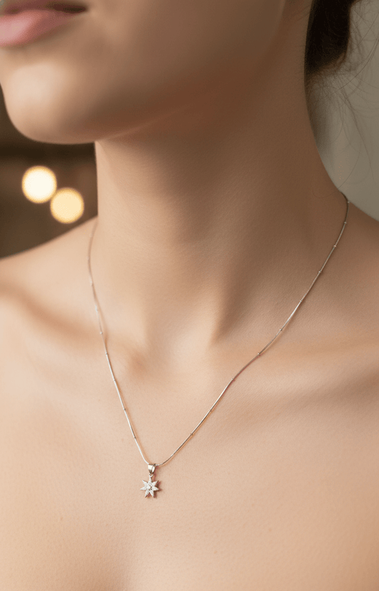 Silver Moonveil Pendant | RP-36