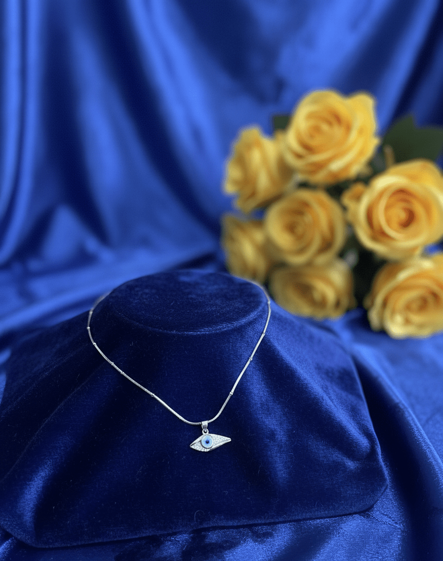 Silver Mystic Protection Evil Eye | RV-12