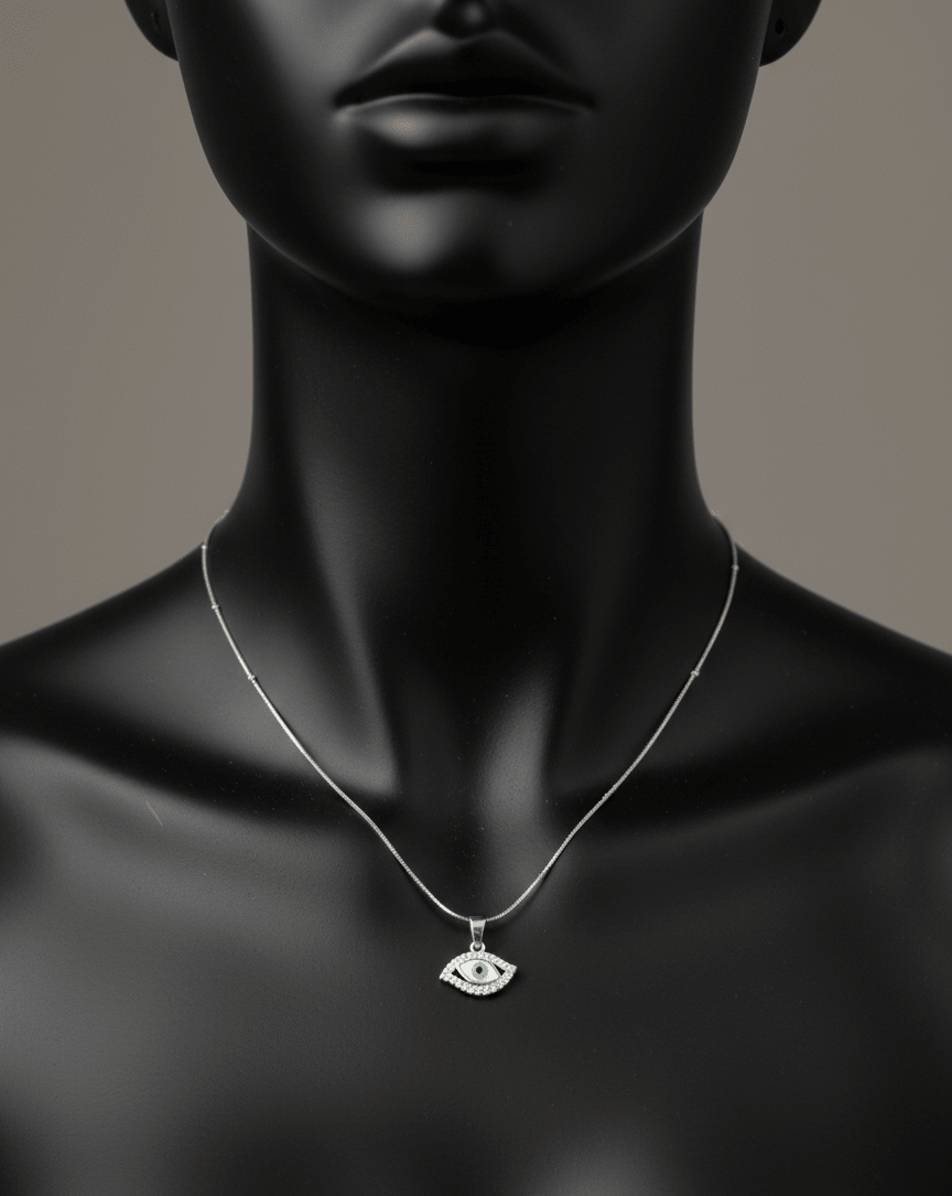 Silver Neo Style Evil Eye |RV-14