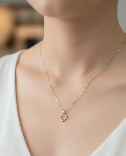 Silver Nightbloom Orchidée Pendant | RG-38