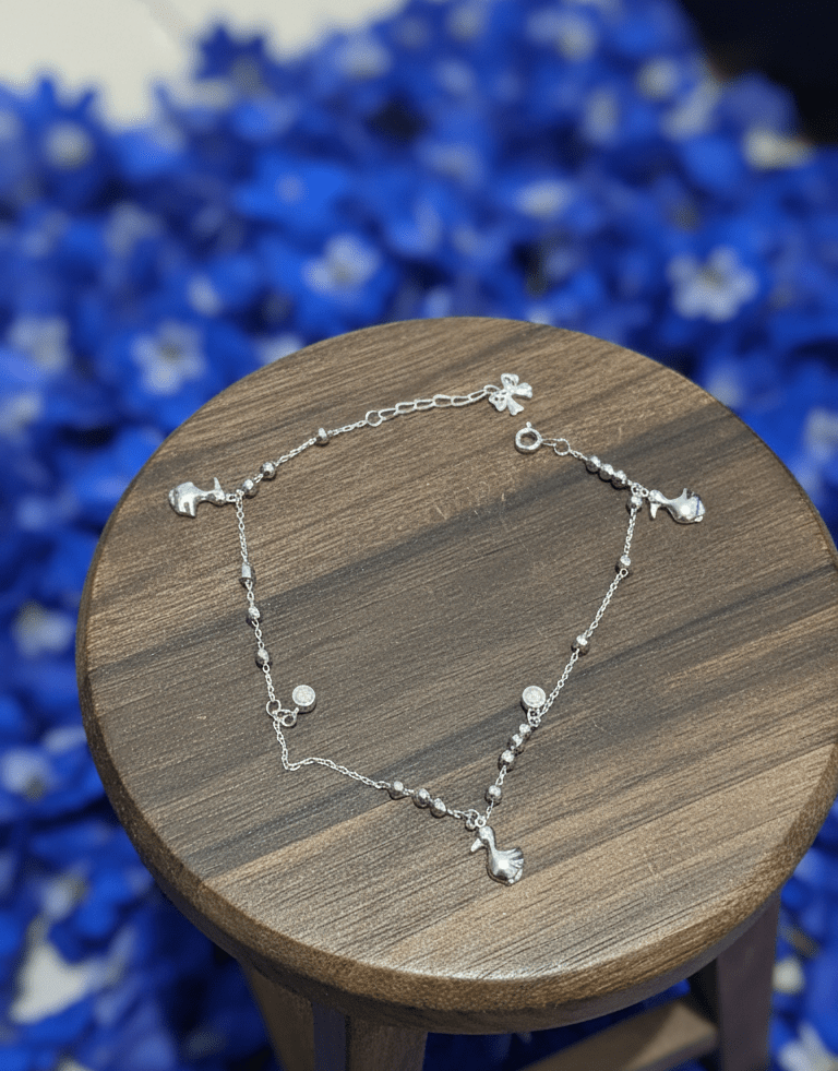 Silver Noble Arc Bracelet| RVB-22
