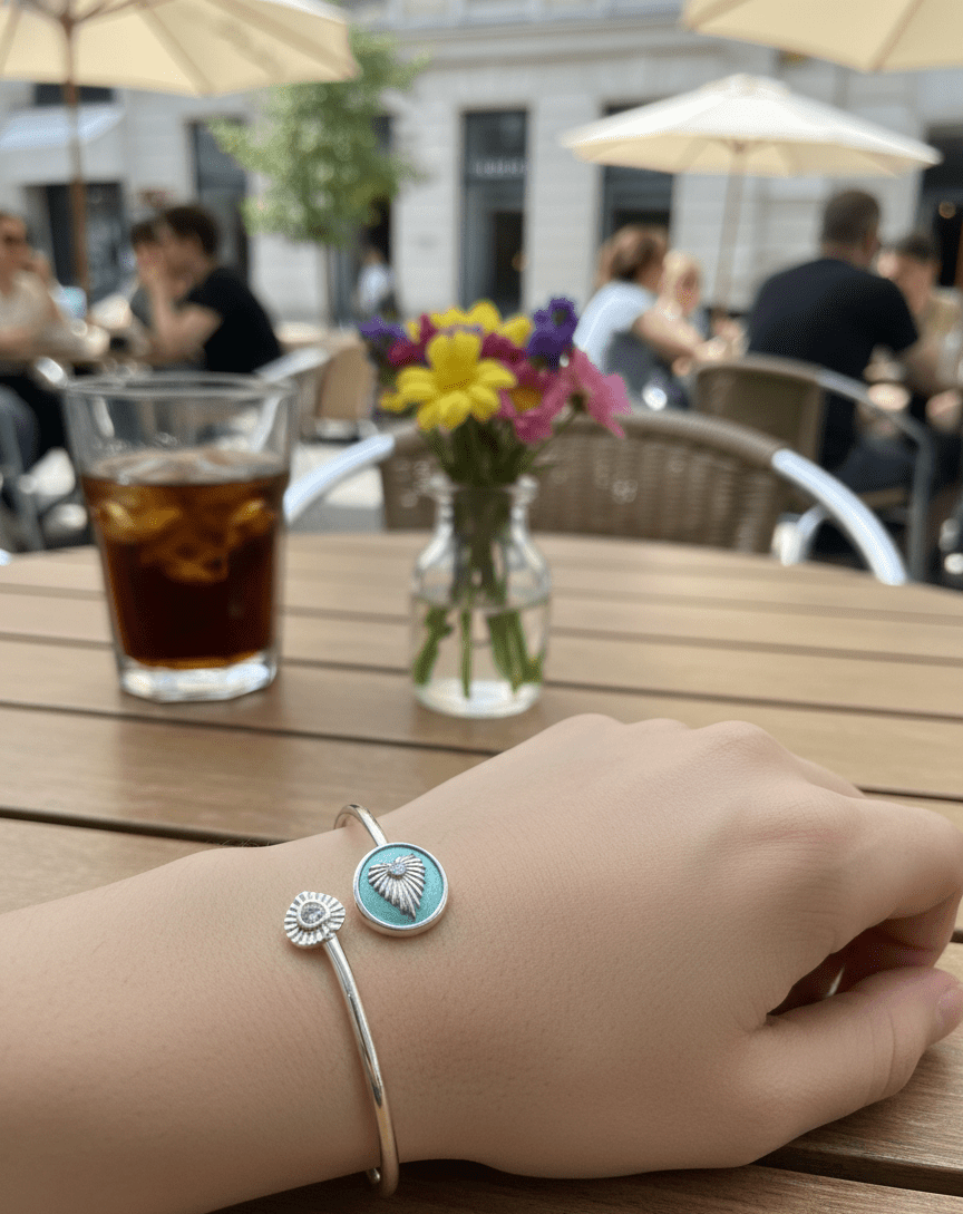 Silver Nocturne Adjustable Bracelet | RVK-6