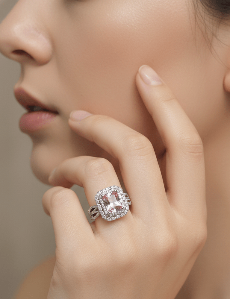 Silver Onyx Drift Ring| RVRRR-17