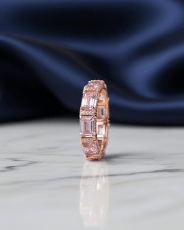 Silver Pink Rogue Ring| RVRRR-31