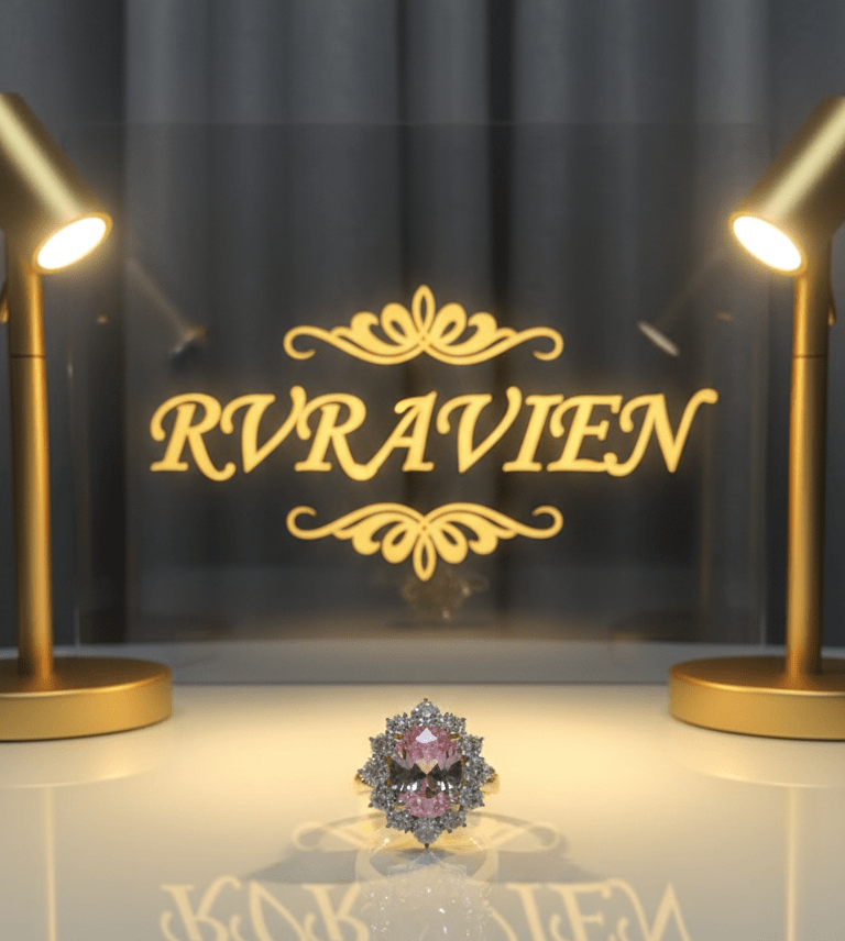 Silver PinkGrace Ring| RVRRR-6