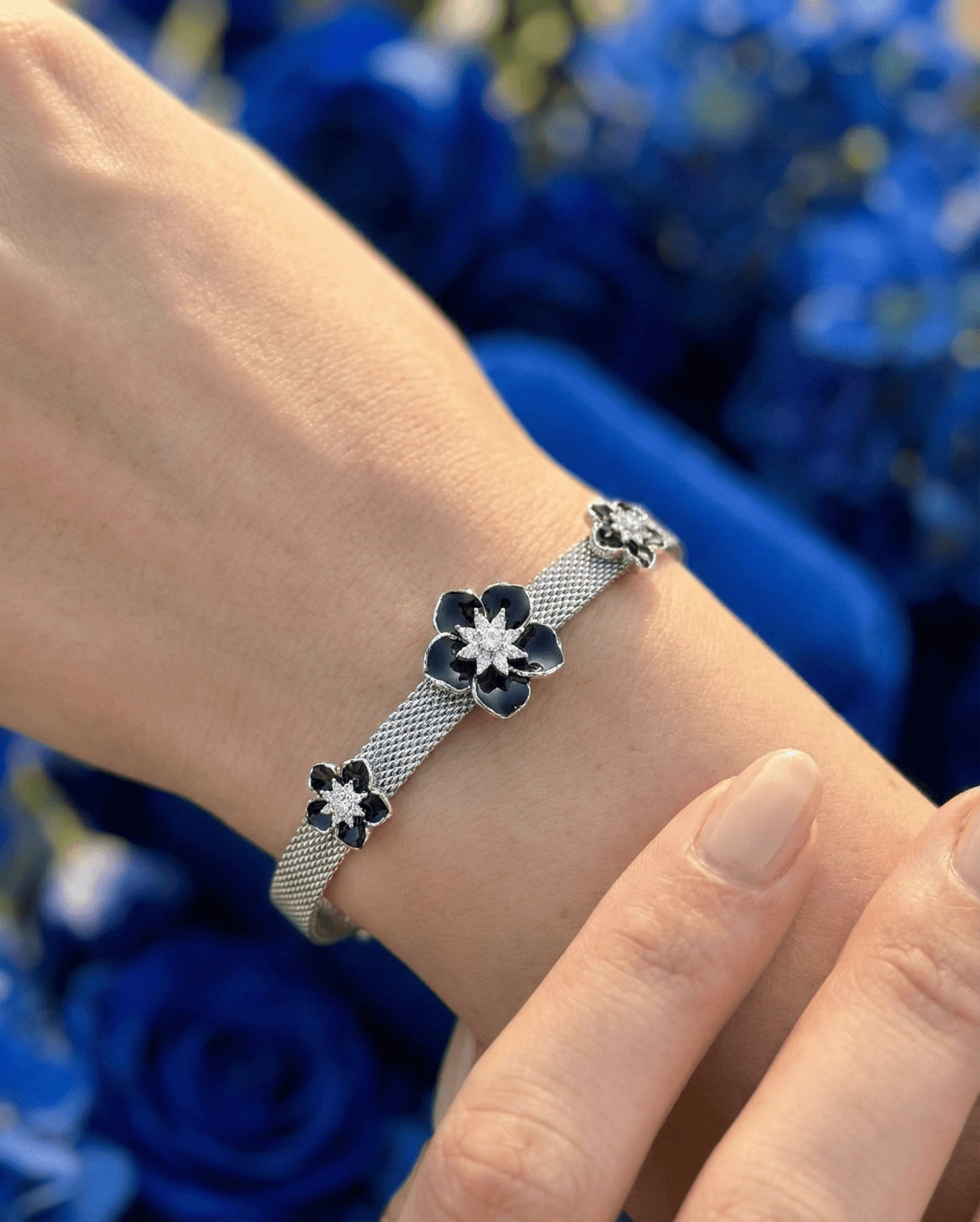 SILVER BLOOMÉRA Bracelet | RVB-1