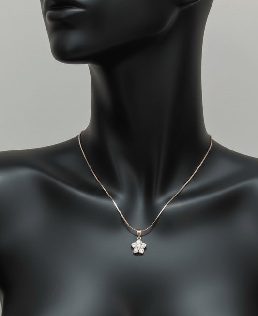 Silver Roselyn Haven Pendant|RG-8