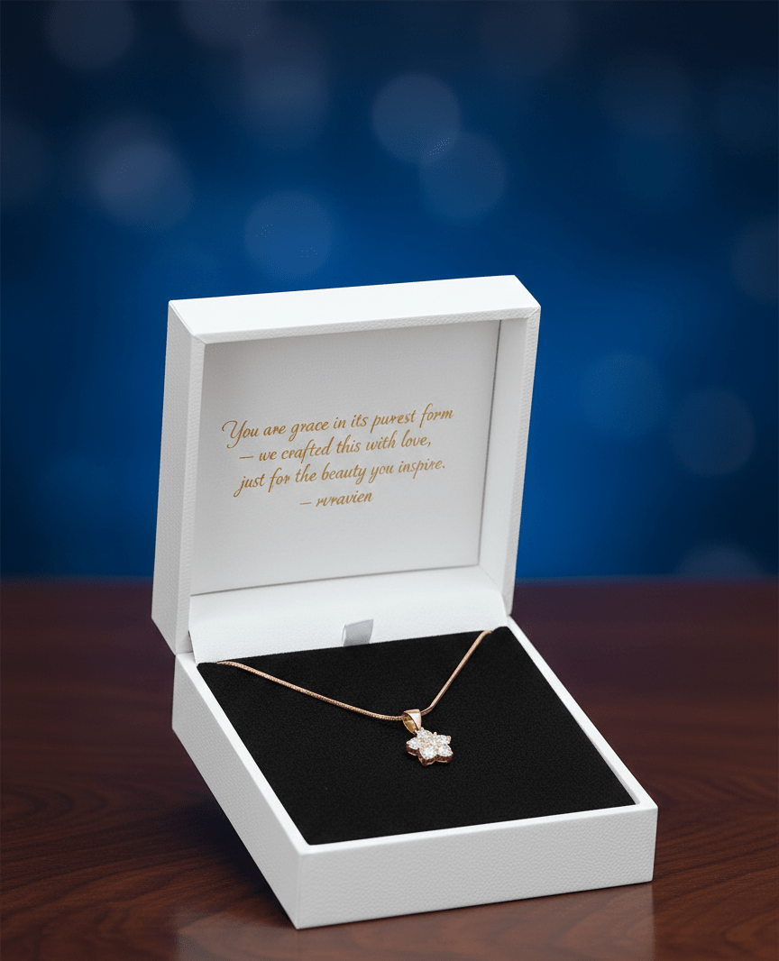 Silver Roselyn Haven Pendant|RG-8