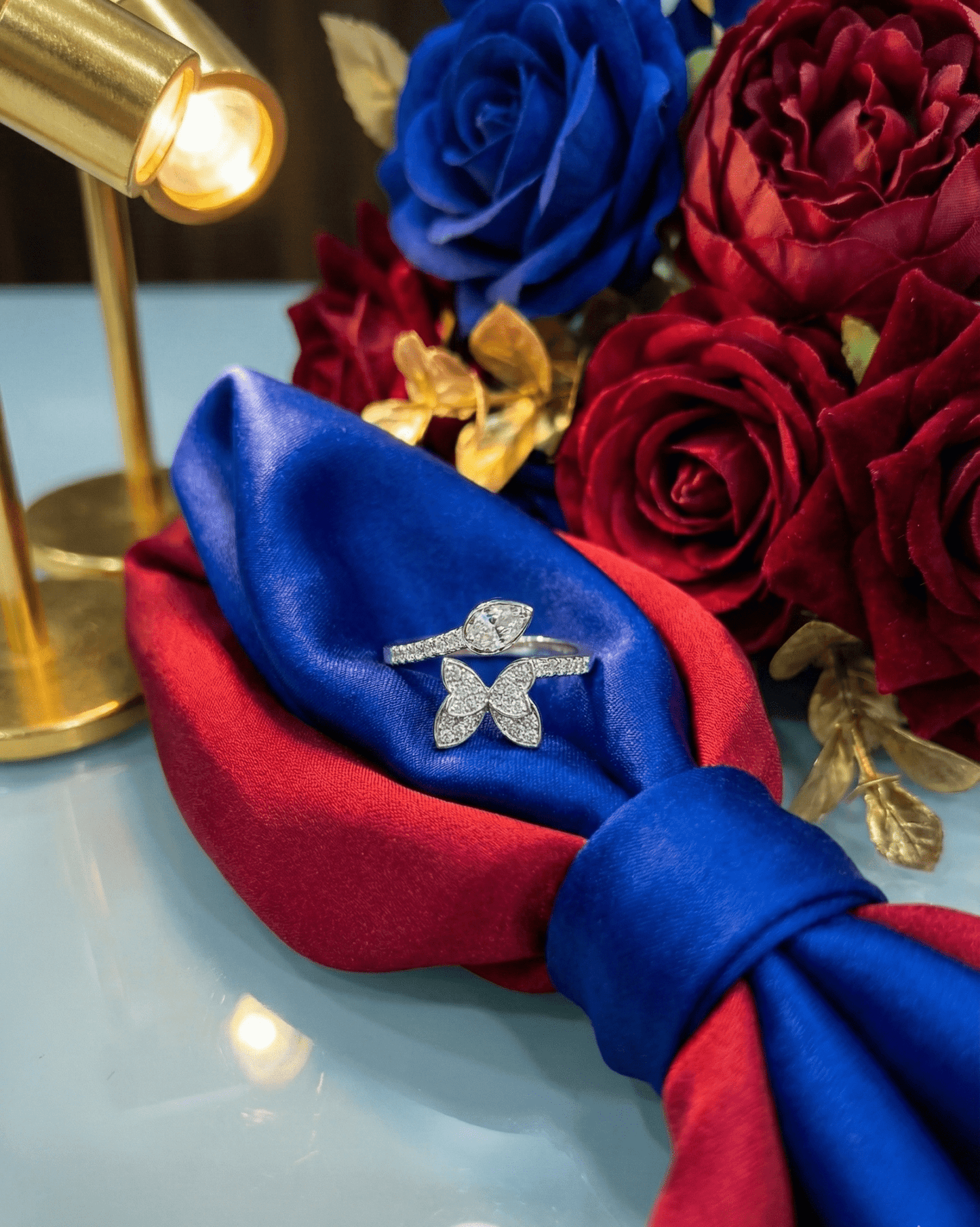 Silver Royal Wingcrest Ring | RVR-13
