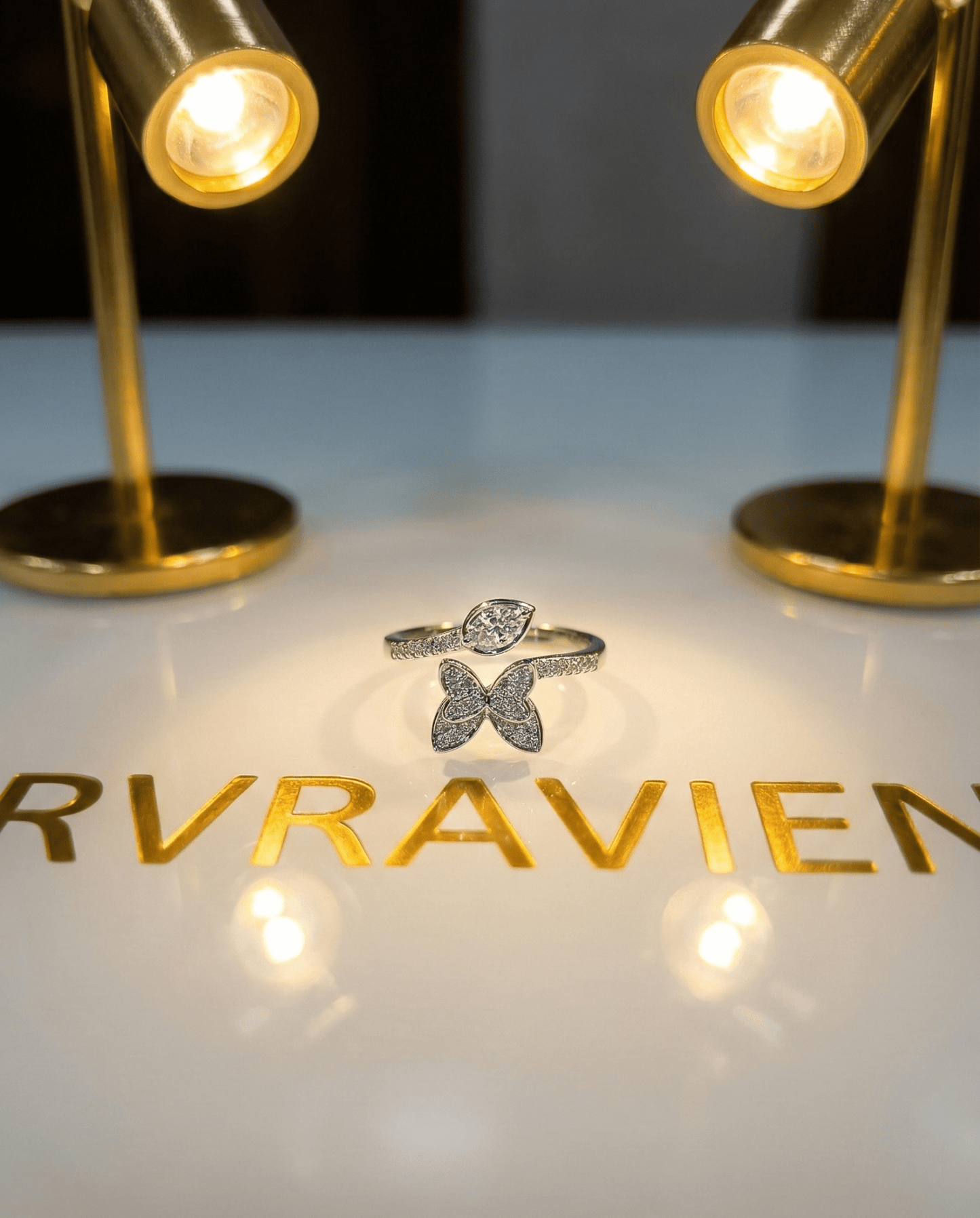 Silver Royal Wingcrest Ring | RVR-13