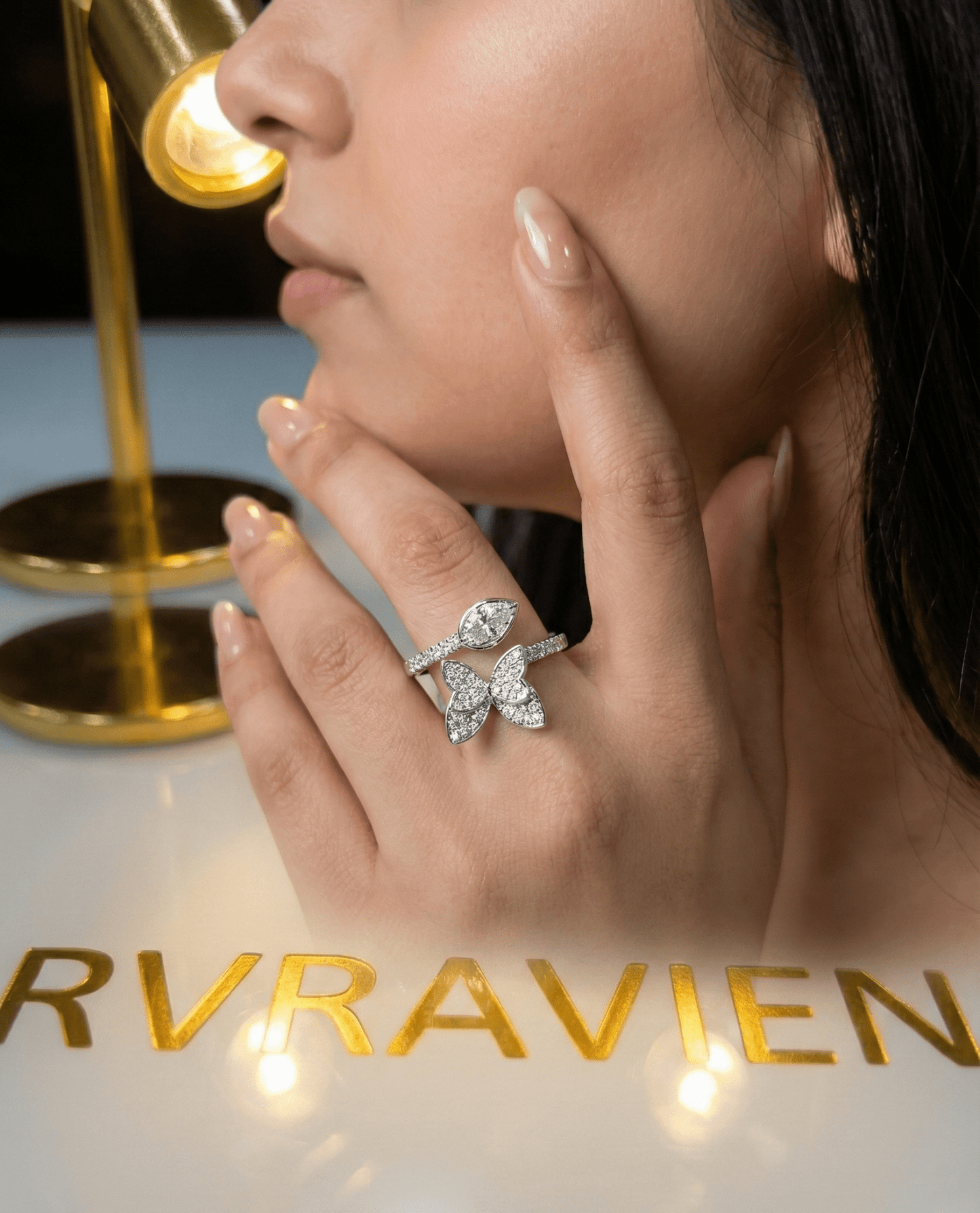 Silver Royal Wingcrest Ring | RVR-13