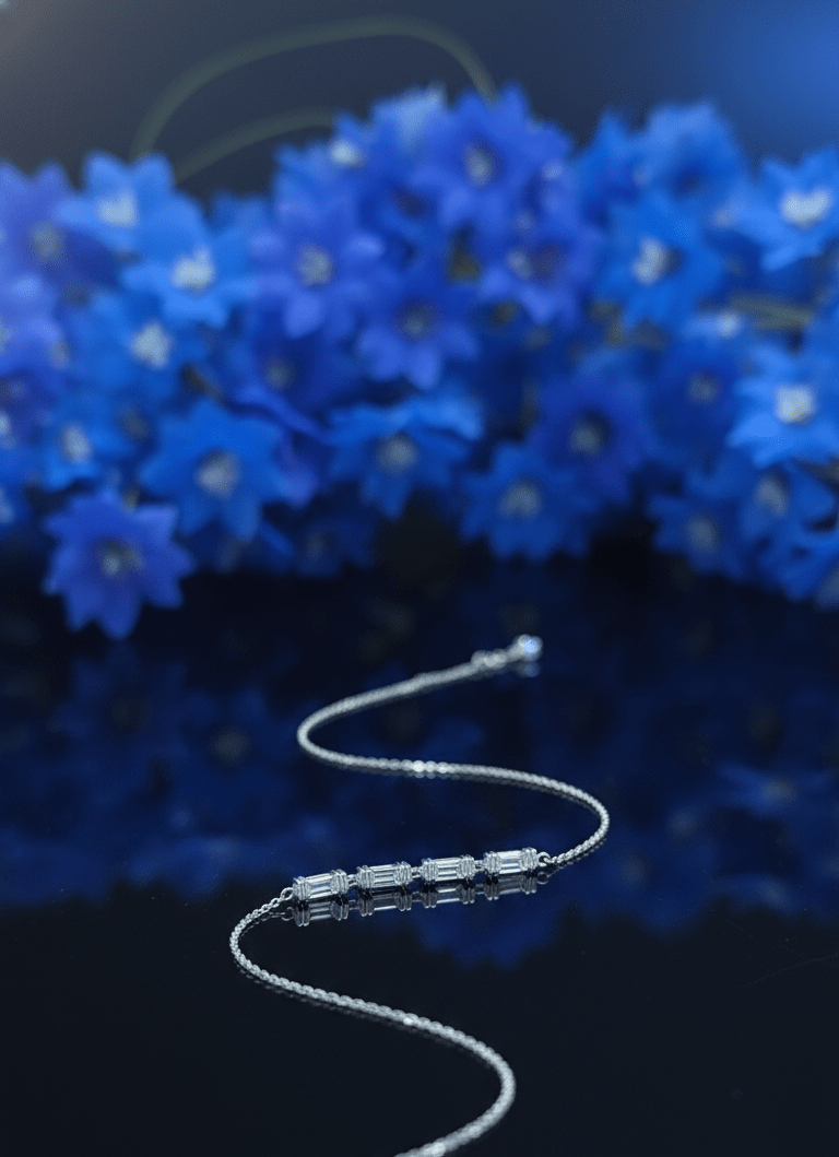Silver Soft Gleam Bracelet| RVB-56
