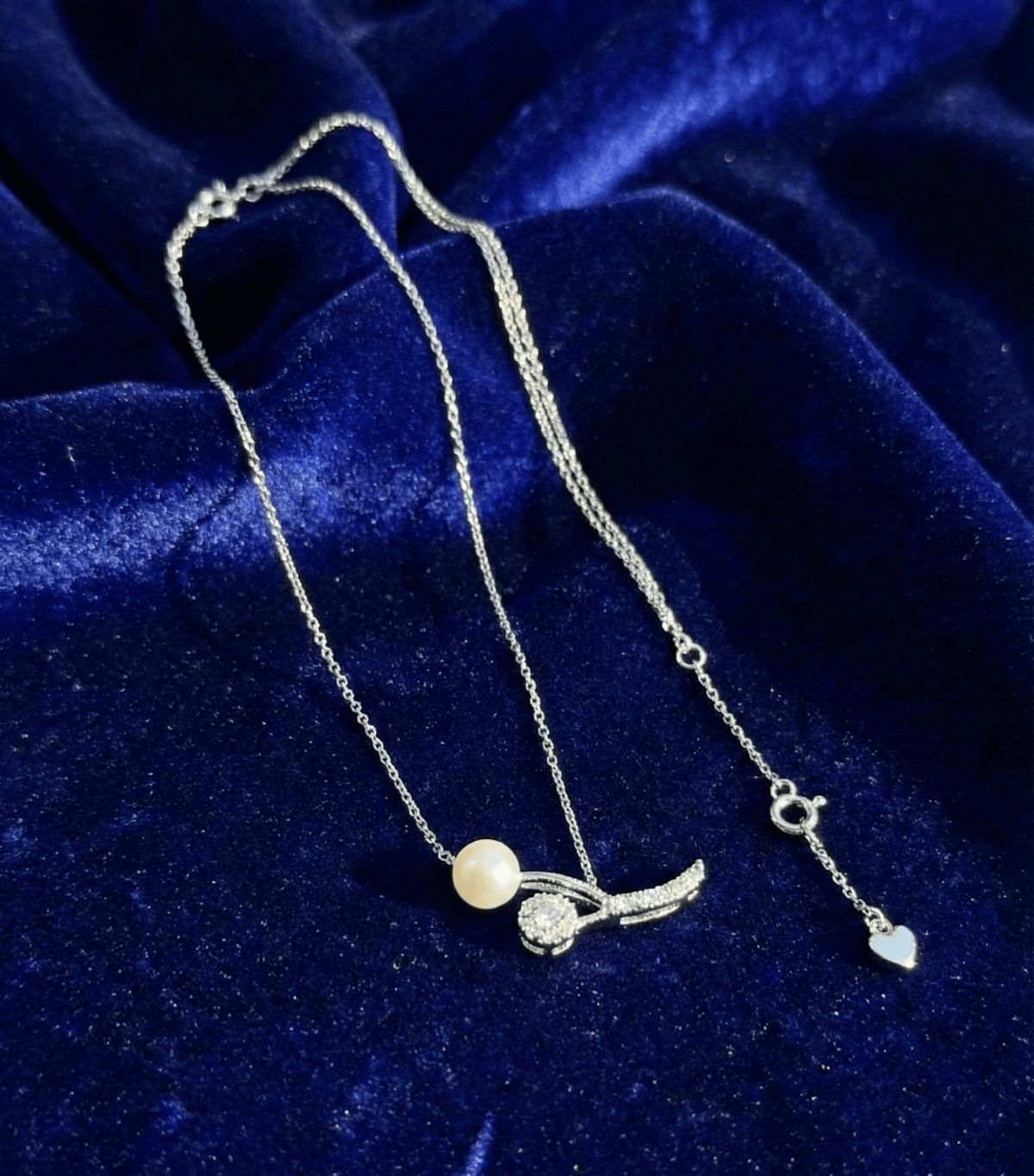 Silver Starlight Veil Pendant | RVP-3