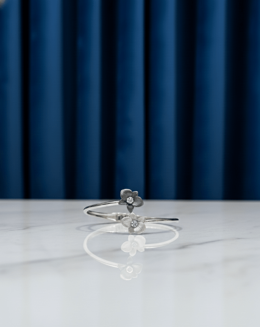 Silver Starlume Adjustable Bracelet | RVK-14