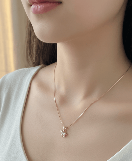 Silver Starveil Drip Pendant | RG-33