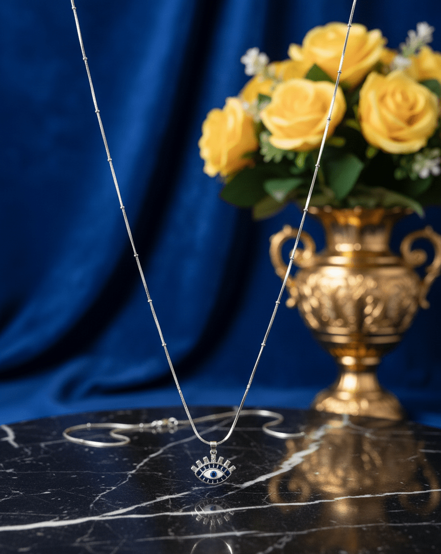 Silver Vogue Evil Eye |RV-15