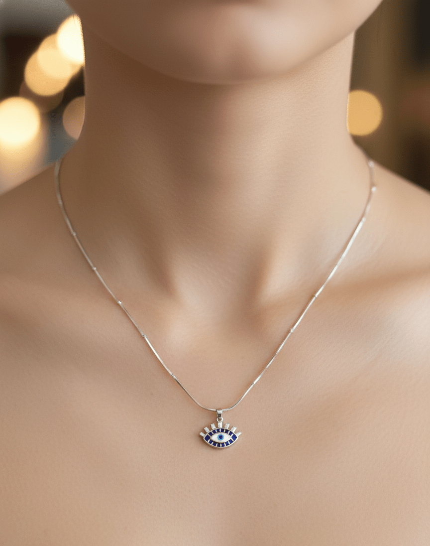 Silver Vogue Evil Eye |RV-15