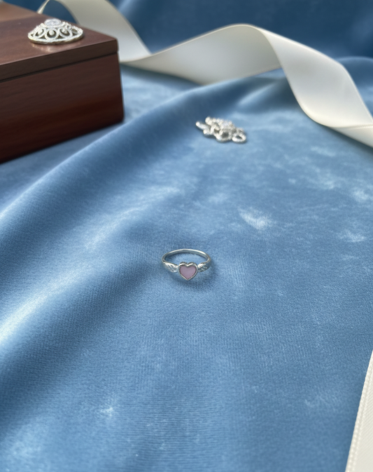 Silver Eternal Heart Ring | RVR-10